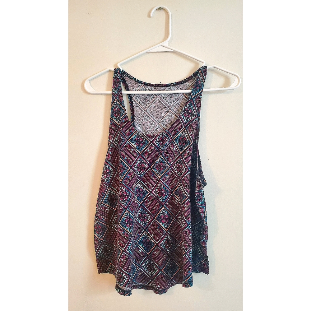 Women's Aztec print tank top